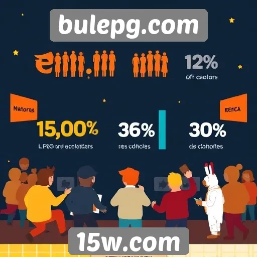 Estatísticas sobre a comunidade de usuários do Bulepg.com